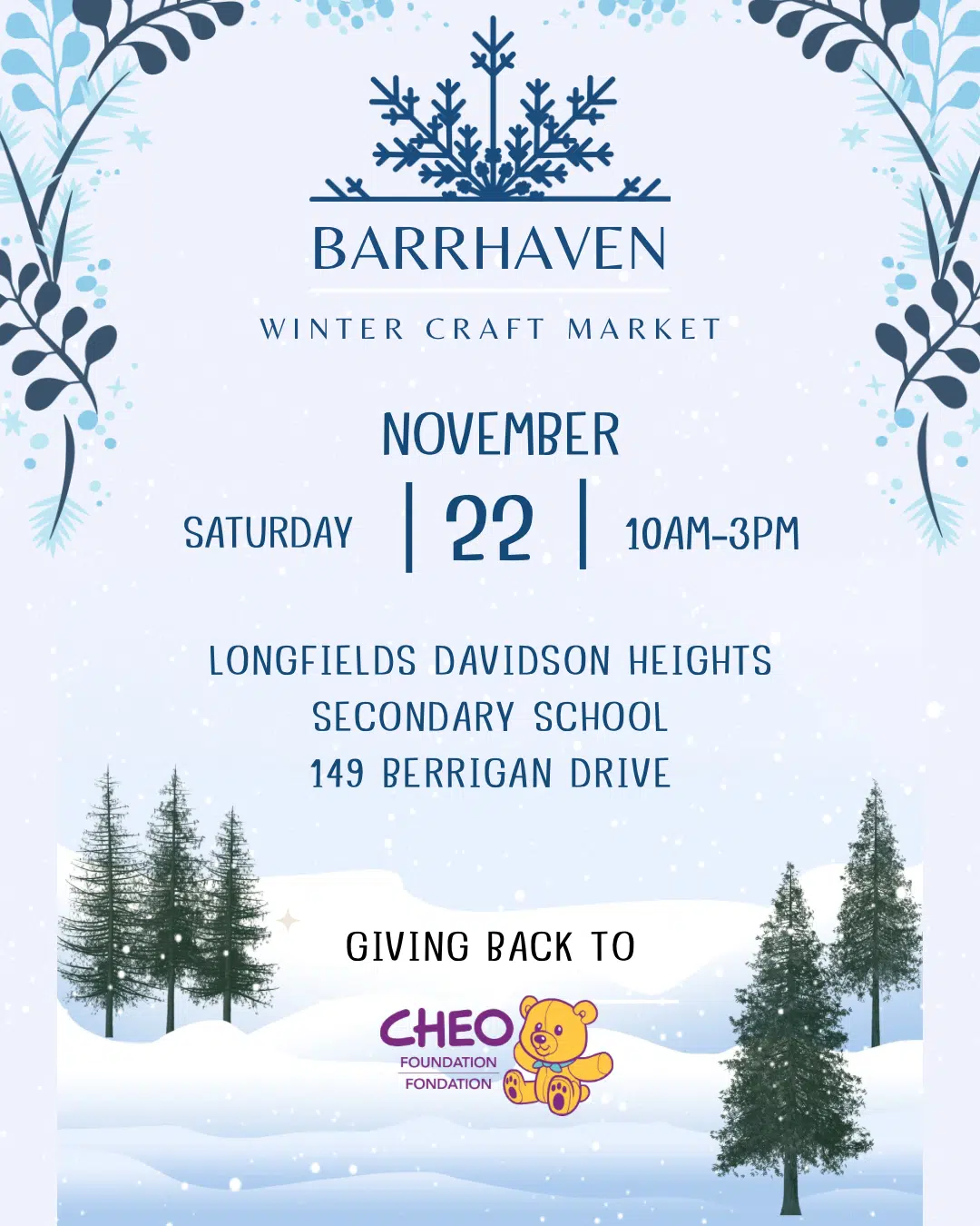 Barrhaven Winter Craft Market