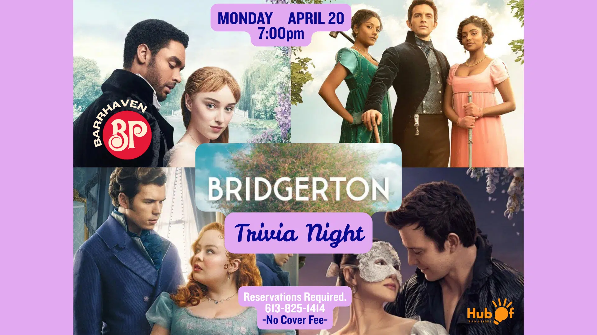 Bridgerton Trivia Night at Boston Pizza