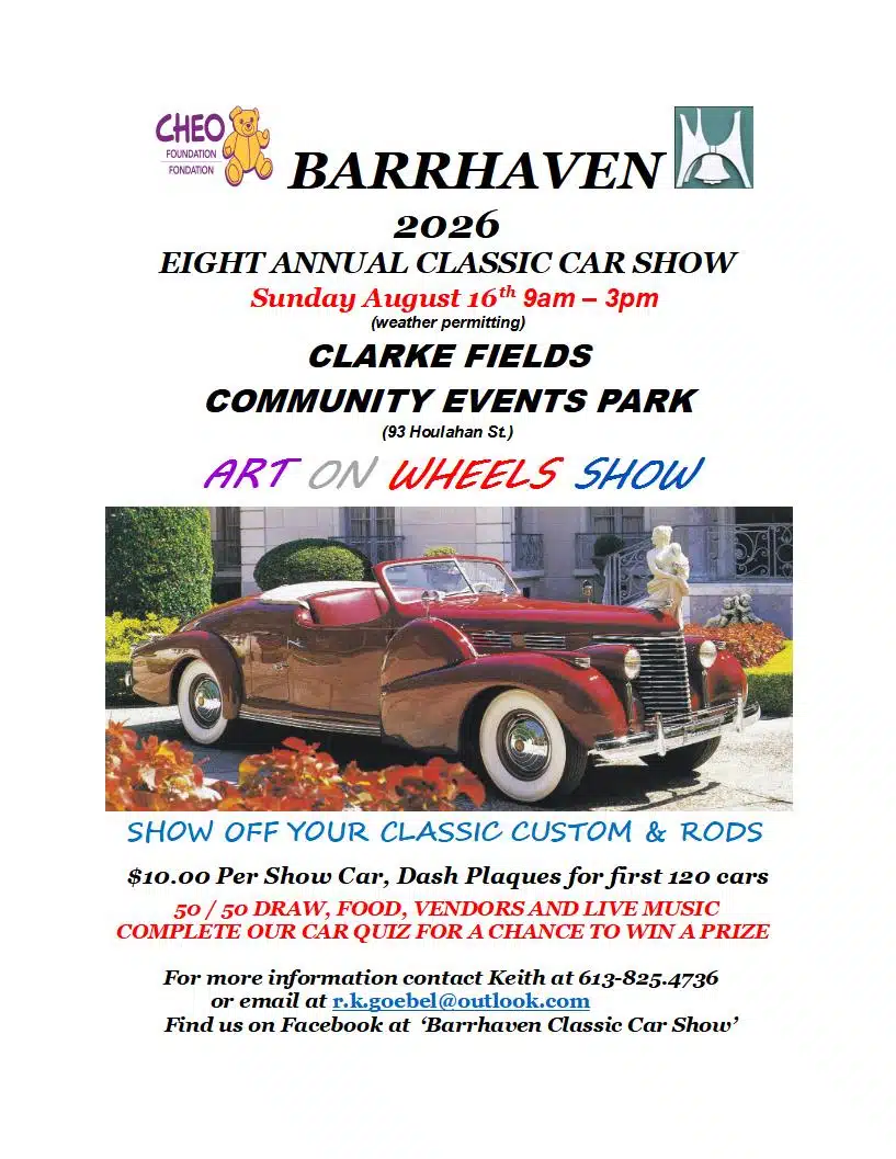 Barrhaven Classic Car Show