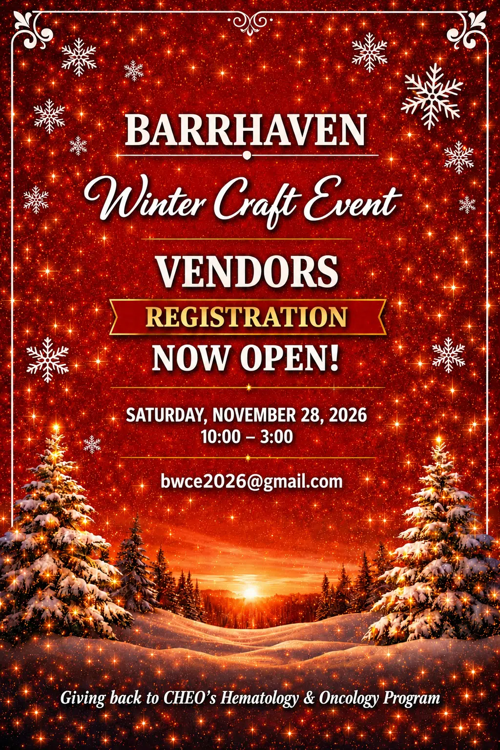 Barrhaven Winter Craft Event