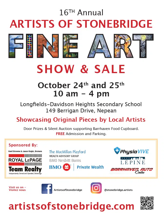 16th Annual Artists of Stonebridge Fine Art Show & Sale